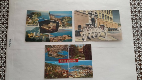 Cartoline monaco souvenir de - cartoline,