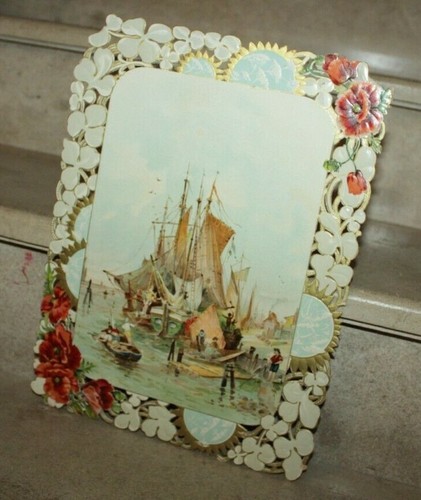 Superbe chromo art nouveau - , art-nouveau