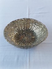 cesto in silverplate argento molto adatto per il pane a tavola o biscotti