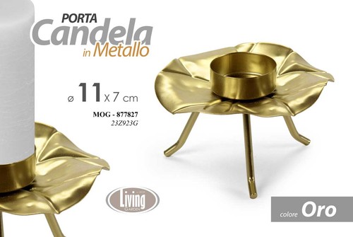 Porta candela candelabro - candela,