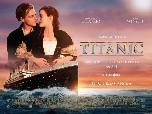 Titanic 35mm film cell - titanic,