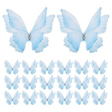20Pcs Organza Butterflies