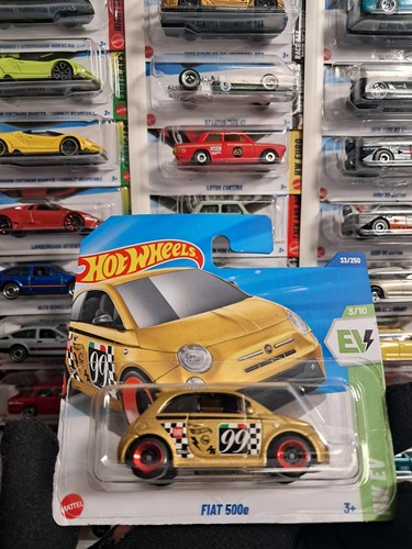 Fiat 500e hotwheels hot wheels - 500e,
