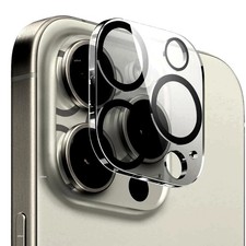 Pellicola Vetro Protezione Fotocamera Vetrino Lente iPhone 16 15 14 13 12 11 PRO