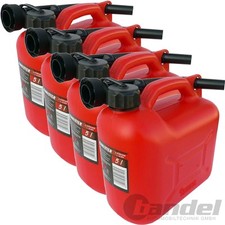 4x 5L Tanica Benzina Tanica di
