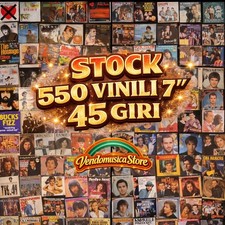 STOCK 550 VINILI 45 GIRI 7"