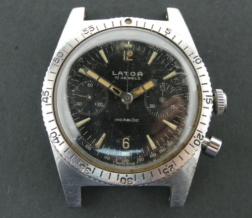 Cronografo vintage lator diver - cronografo,