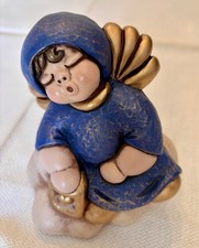 THUN NATALE ANGELO BLU LANTERNA SEDUTO SU NUVOLA fuori produzione NO BOX RARO