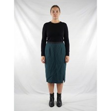 Zara Gonna Donna Verde M Midi