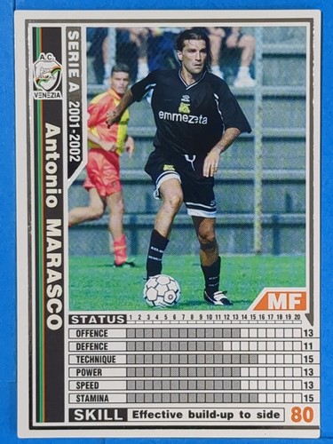 Wccf serie 2001 - a, 266/288