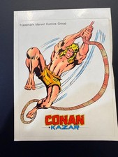 CONAN & KA-ZAR #1 adesivo da