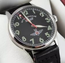 orologio da polso Raketa Shturmanskie Gagarin 2609A 17 jewels revisionato con cinturino