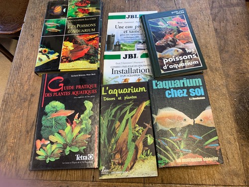 Lotto libri acquario - lotto, 5