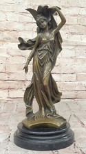 Art Deco Sexy Woman Bronze