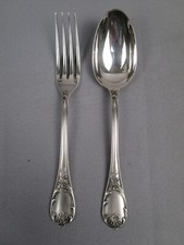 Christofle Paris - Posate - Modello: Marly - 2 pezzi singoli - mai usate