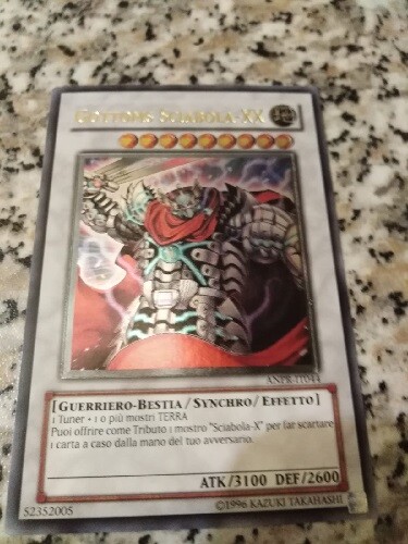 Carte antica - yu-gi-oh!,