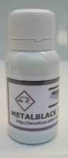 Brunitore per metalli istantaneo - flacone da 15 ml - annerimento metalli, armi