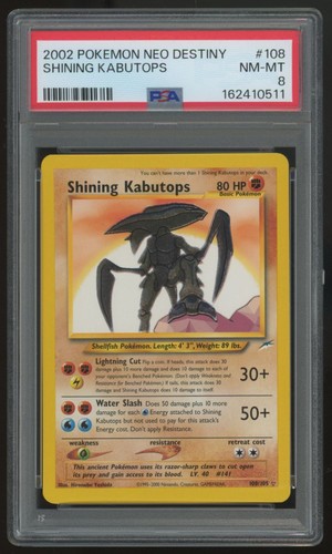 Pokemon shining kabutops neo - pokemon,