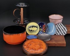 S12 vassoi in rame smaltato