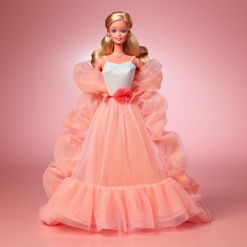 Bambola barbie bionda peaches - bambola,