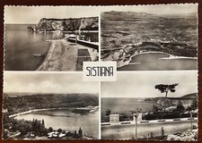 CARTOLINA D' EPOCA-SISTIANA (TS) "VEDUTE" VIAGGIATA 1953