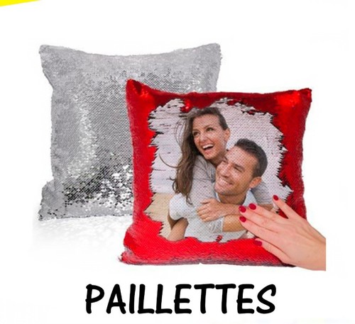 Cuscino paillettes - cuscino,