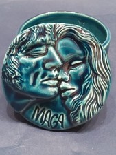 Scatola Ceramica MAGA Modello Depositato Volti Vicenza Bassano Nove Venezia 