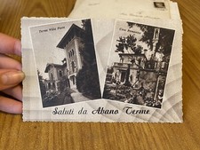 CARTOLINA SALUTI DA ABANO