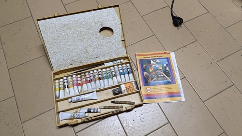 Set colori olio - ad, van