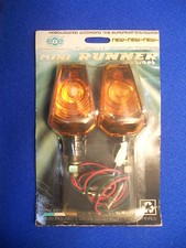 Coppia di freccie universali alogene finitura carbonio