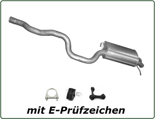 Marmitta per transporter t5 - vw,