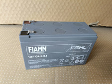 BATTERIA FIAMM 12FGHL34 12V 8,4A LONG LIFE PIOMBO GEL ERMETICA EMERGENZA 10 ANNI