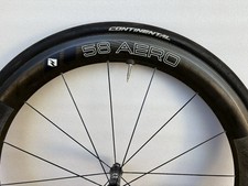 Reynolds 58 AERO Cerchio Freno Clincher Carbonio Strada Ruota Anteriore. 700C.
