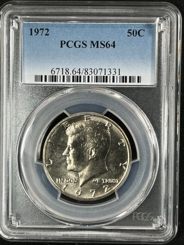 1972 50c kennedy mezzo dollaro - 1972,