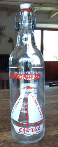 Ancienne bouteille limonade - de,