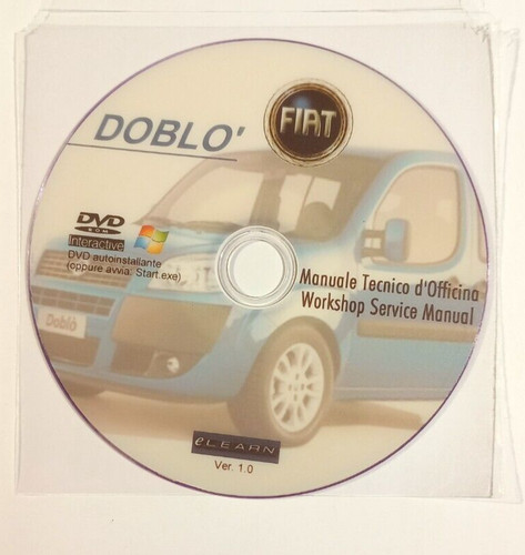 Dvd manuale officina fiat - dvd,