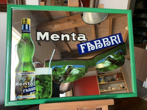Specchio pubblicitario vintage - specchio,