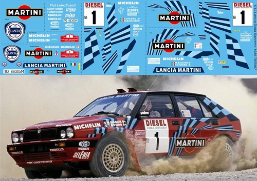 Decals per lancia - per, delta