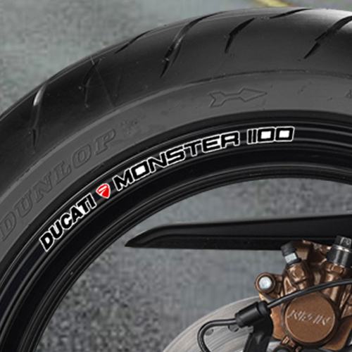 Adesivi cerchi ruota ducati - adesivi,