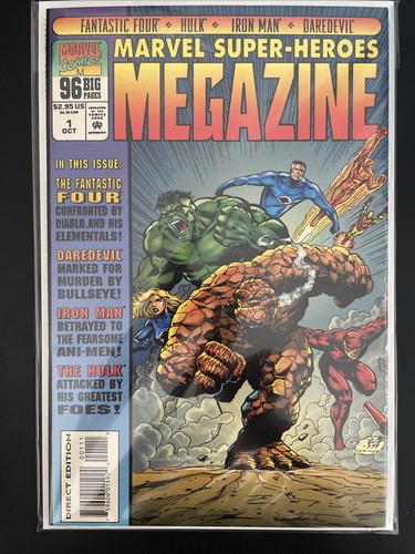 Marvel super hero megazine - super-hero, #1