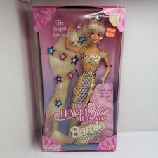 Barbie sirena capelli gioiello