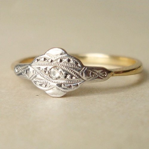 Anello nuziale stile vintage
