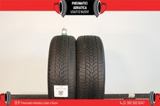 2 PNEUMATICI USATI DUNLOP 205/55 R16 INVERNALE 94% TESTATE ADRIATICA