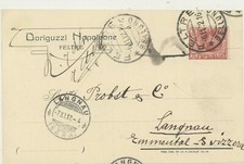 FELTRE -BELLUNO -COMMERCIALE 1912 DORIGUZZI NAPOLEONE