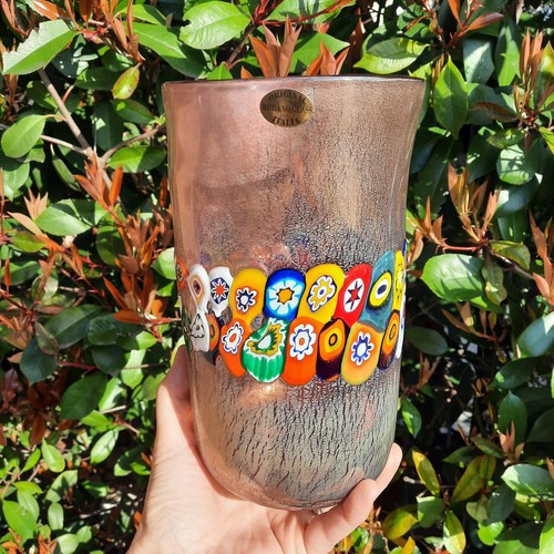 Vaso vetro murano - vaso,