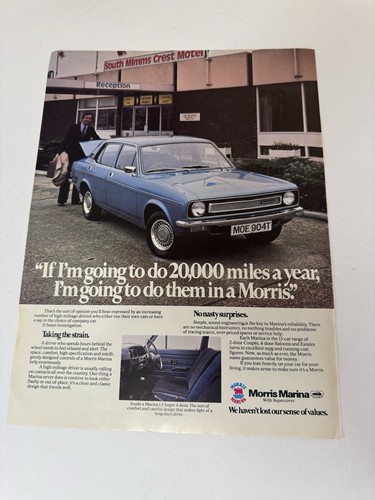 Original vintage 1978 morris - vintage,
