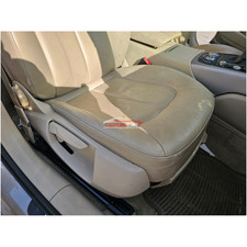 SEDILE ANTERIORE DESTRO DX PASSEGGERO PELLE BEIGE AUDI A6 AVANT (4G5,4GD,C7)(201