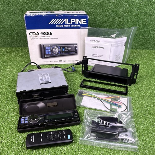 Rare alpine cda 9886 player - cda-9886,