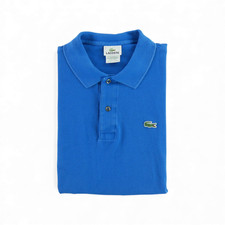 Polo blu Lacoste taglia L a