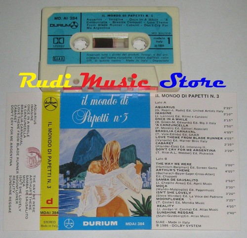 Fausto papetti mondo di - mc,